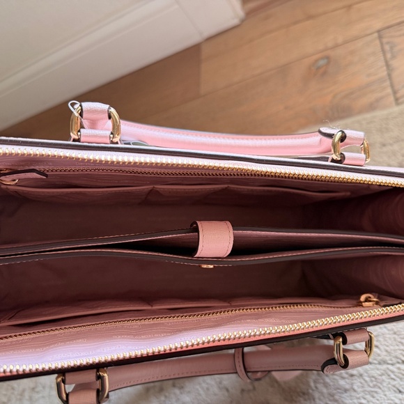 Kate Spade Rose Smoke Serena Laptop Bag KK646 NWT - Picture 5 of 9